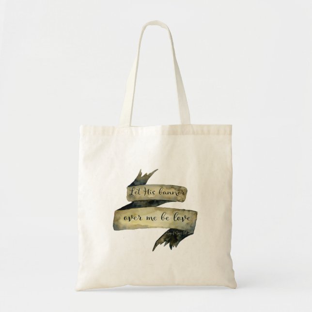 Faith Tote Bag | Bolsa de cultivo cristiana (Frente)