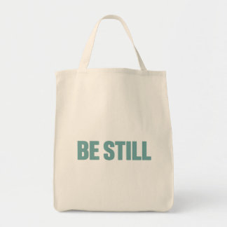 FaithPress Bolsa de mano con Escrituras Be Still T