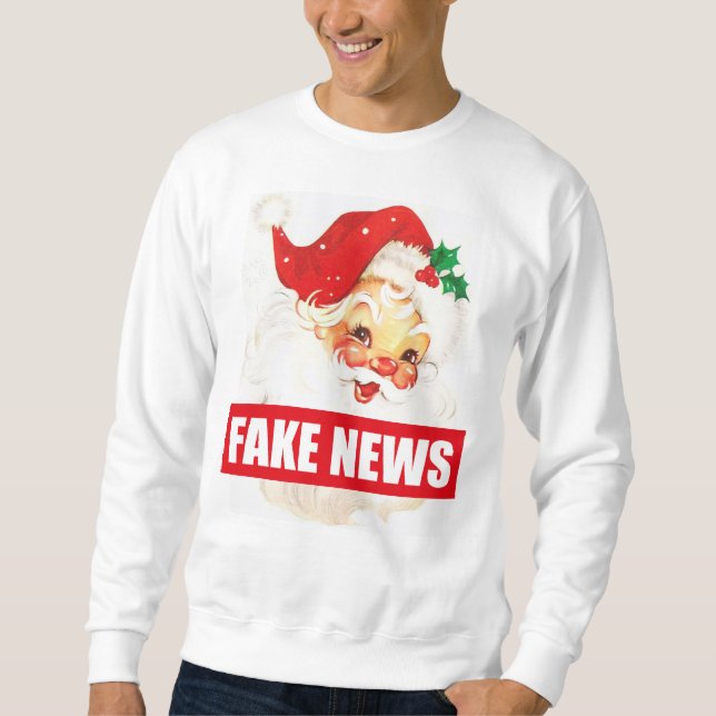 Fake News Santa Xmas Santa Sweater Jumper