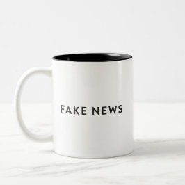 #FakeNews falsos de la taza de las noticias