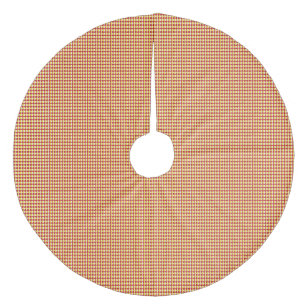 Falda Para El Árbol De Navidad De Forro Coralino Esquina de árbol