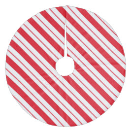 Falda Para El Árbol De Navidad De Forro Coralino Rayos