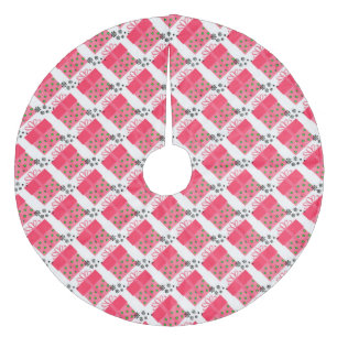 Falda Para El Árbol De Navidad De Forro Coralino Regalos de Navidad