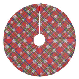 Falda Para El Árbol De Navidad De Forro Coralino Retirada