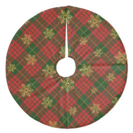 Falda Para El Árbol De Navidad De Forro Coralino Retirada