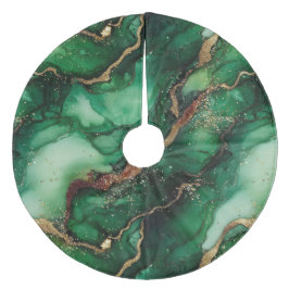 Falda Para El Árbol De Navidad De Forro Coralino Retirada