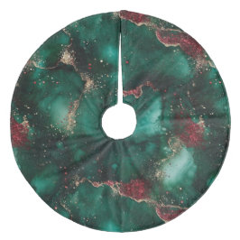 Falda Para El Árbol De Navidad De Forro Coralino Retirada