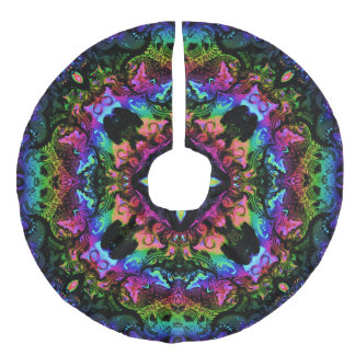 Falda Para El Árbol De Navidad De Lino Sintético Crickets Pride 