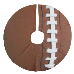 Falda Para El Árbol De Navidad De Lino Sintético Esquina de árbol de Navidad para diseño de fútbol