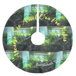 FALDA PARA EL ÁRBOL DE NAVIDAD DE POLIÉSTER 