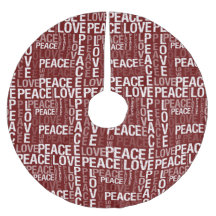 Amor por la paz blanca y roja inspiradora