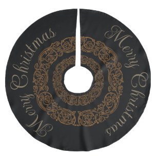 Falda Para El Árbol De Navidad De Poliéster Antigüedad victoriana romántica vintage Steampunk