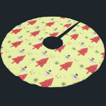 Falda Para El Árbol De Navidad De Poliéster Árbol de Santa Xmas de nieve suave Patrón sin foco<br><div class="desc">Árbol de Santa Xmas de nieve suave Patrón sin foco</div>