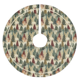 Falda Para El Árbol De Navidad De Poliéster Árboles de Navidad