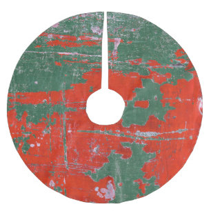 Falda Para El Árbol De Navidad De Poliéster Arroz de acero colorido, fondo texturado.