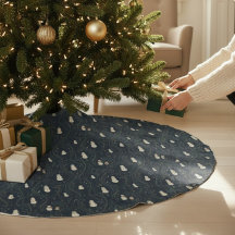 Arte Popular Nórdico Navidad Muñeco de Nieve Azul 