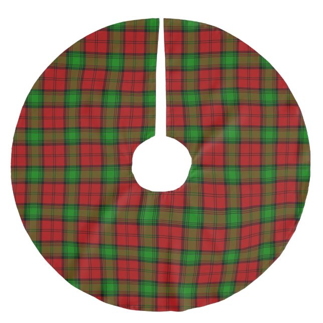 Falda Para El Árbol De Navidad De Poliéster Auchinleck Christmas Tree Skirt (Anverso)