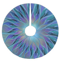 Blue Purple Flower Dream Resumen arte fractal