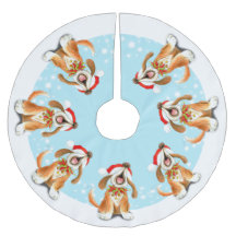 Camisa del árbol del perro del canto del