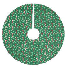 Caramelo de Caña de Menta Roja Verde Navidad