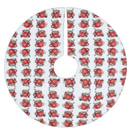 Falda Para El Árbol De Navidad De Poliéster Christmas