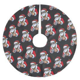 Falda Para El Árbol De Navidad De Poliéster Christmas