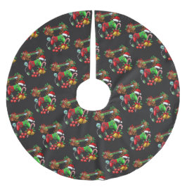 Falda Para El Árbol De Navidad De Poliéster Christmas