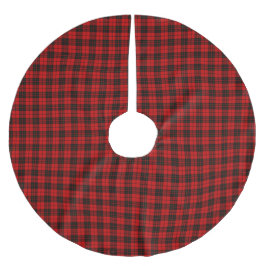 Falda Para El Árbol De Navidad De Poliéster Clan Brodie Tartan Plaid