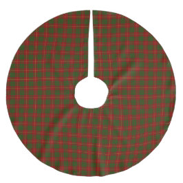 Falda Para El Árbol De Navidad De Poliéster Clan Cameron Tartan Plaid