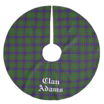 Clan escocés Adams Tartan Personalizado
