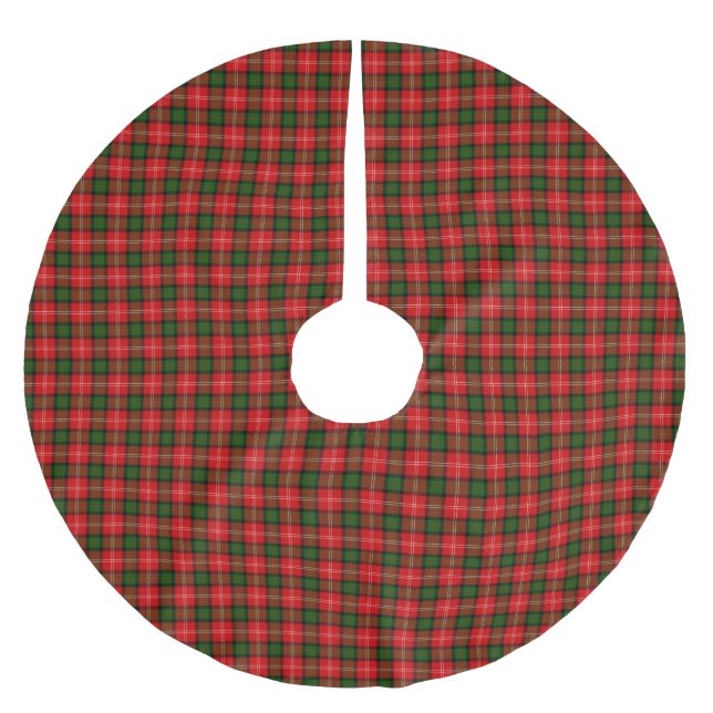 Falda Para El Árbol De Navidad De Poliéster Clan Mackintosh Tartan (Anverso)