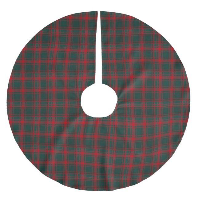 Falda Para El Árbol De Navidad De Poliéster Clan Middleton Tartan Plaid (Anverso)