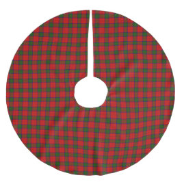 Falda Para El Árbol De Navidad De Poliéster Clan Robertson Tartan