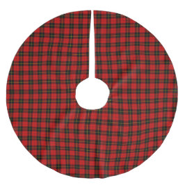 Falda Para El Árbol De Navidad De Poliéster Clan Wallace Tartan