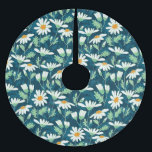 Falda Para El Árbol De Navidad De Poliéster Daisy Ditsy Chamomile Impresión romántica<br><div class="desc">Cute daisy ditsy print. Patrón romántico sin fisuras Chamomile para el fondo, tela, textil, envoltura, superficie, web y diseño de impresión. Relleno de baldosas Vintage con motivos florales de verano. La impronta de Daisy, un toque de gracia del verano. La maravilla de la naturaleza, en todos los espacios. Motivos tradicionales...</div>