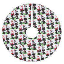 DOS PEQUEÑOS KITOS NEGROS CON BOWS EN EL PELO