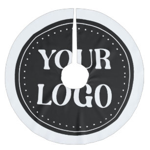 Falda Para El Árbol De Navidad De Poliéster Elegante, contemporáneo, refinado y personalizable