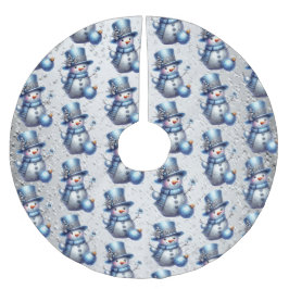 Falda Para El Árbol De Navidad De Poliéster Elegantes vacaciones de invierno para Navidades de