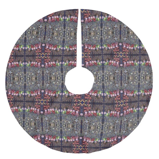 Falda Para El Árbol De Navidad De Poliéster Epitomizar (Anverso)