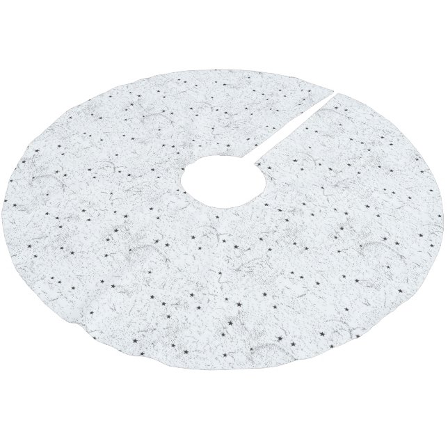 Falda Para El Árbol De Navidad De Poliéster Esquina de árbol (Angular)