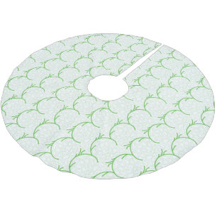 Falda Para El Árbol De Navidad De Poliéster Esquina de árbol