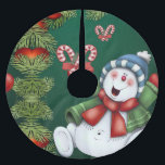 Falda Para El Árbol De Navidad De Poliéster Falda de árbol de Navidad<br><div class="desc">Navidades y la falda del árbol de vacaciones</div>