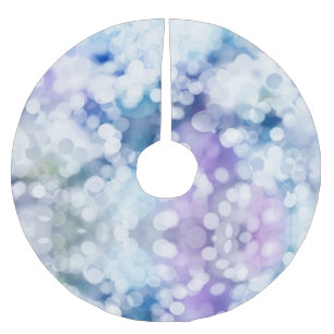 Falda Para El Árbol De Navidad De Poliéster Falda de árbol de Navidad