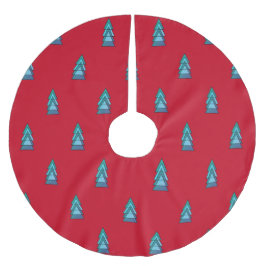 Falda Para El Árbol De Navidad De Poliéster Falda de árbol de Navidad por dalDesignNZ