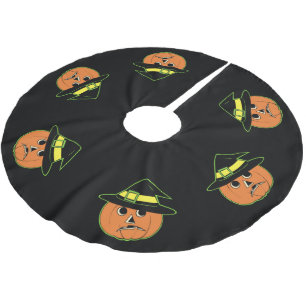 Falda Para El Árbol De Navidad De Poliéster Falda de árbol de poliéster cepillado de escarapel