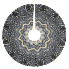 Falda Para El Árbol De Navidad De Poliéster Falda de árbol de vacaciones decorativa moderna