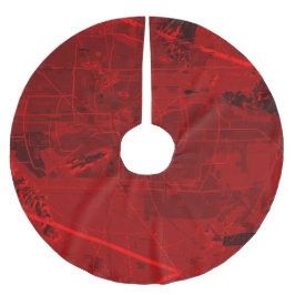 Falda Para El Árbol De Navidad De Poliéster Gráfico TAC de Phoenix