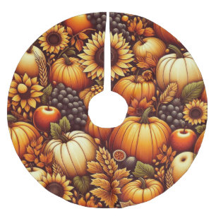 Falda Para El Árbol De Navidad De Poliéster Halloween/otoño/otoño/otoño/calabaza