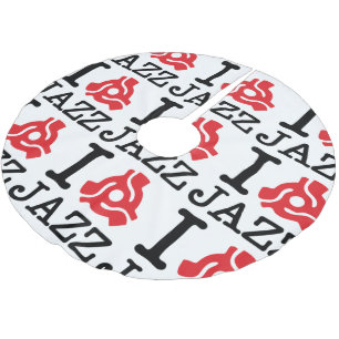 Falda Para El Árbol De Navidad De Poliéster I 45 Adaptador Jazz