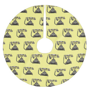 Falda Para El Árbol De Navidad De Poliéster Ilustracion personalizado de teléfono